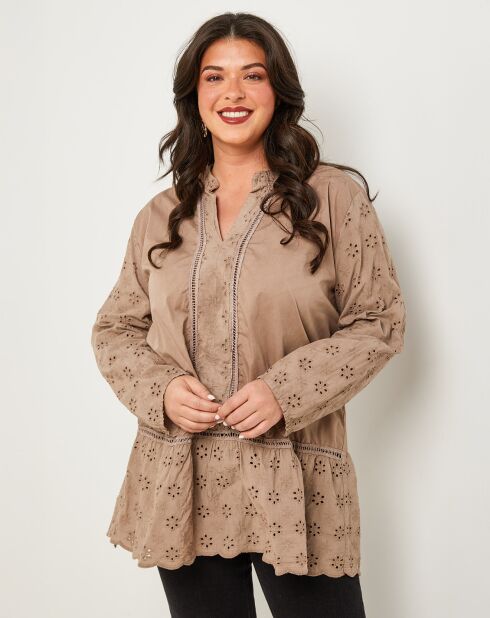 Tunique Romy taupe