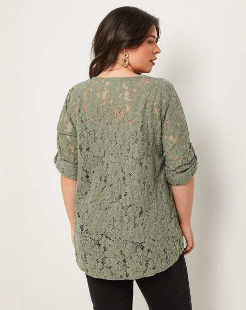 Robe Diane kaki