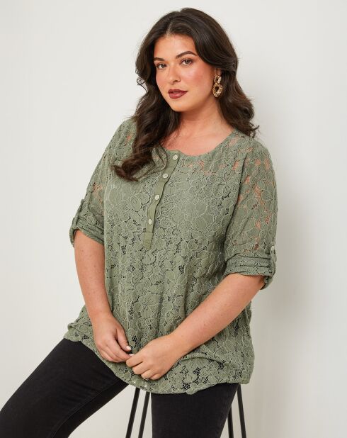 Robe Diane kaki