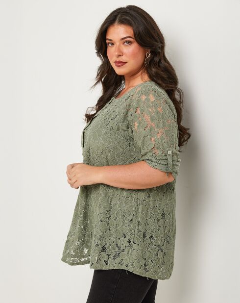 Robe Diane kaki