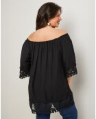 Top Capucine noir