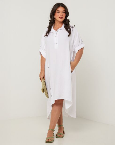 Weißes Chloé-Kleid