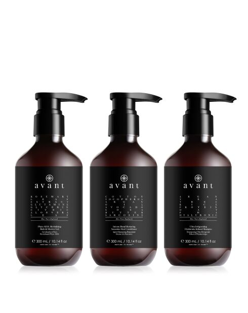 Deluxe bad- en haartrio