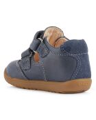 Sandales en Cuir Macchia bleu marine