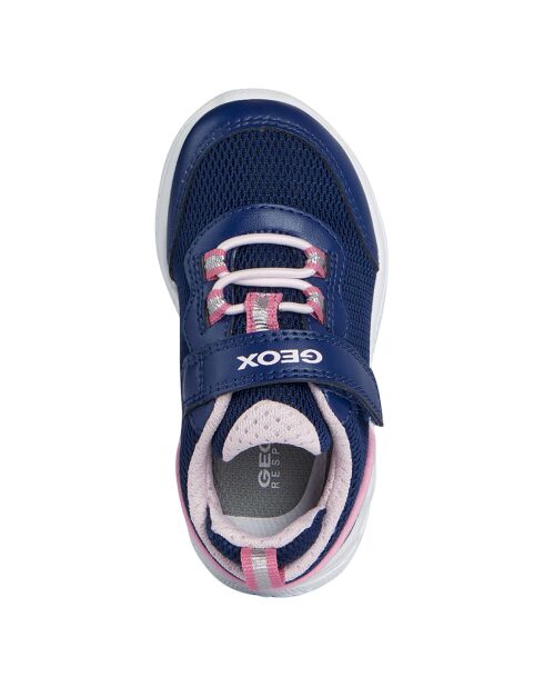Baskets Sprintye bleu marine/rose