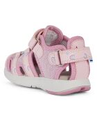 Sandales Multy rose clair/rose foncé