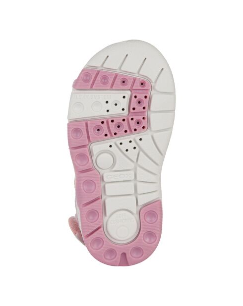 Sandales Multy rose clair/rose foncé