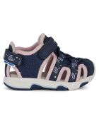 Sandales Multy marine/rose clair