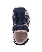 Sandales Multy marine/rose clair
