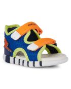 Sandales Iupidoo bleu royal/orange