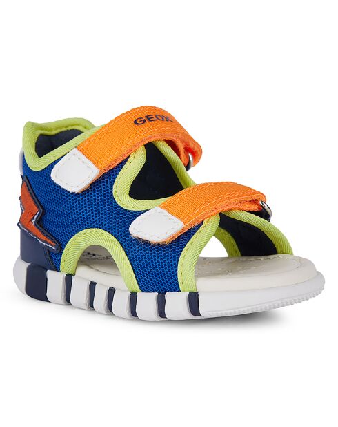 Sandales Iupidoo bleu royal/orange