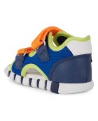 Sandales Iupidoo bleu royal/orange