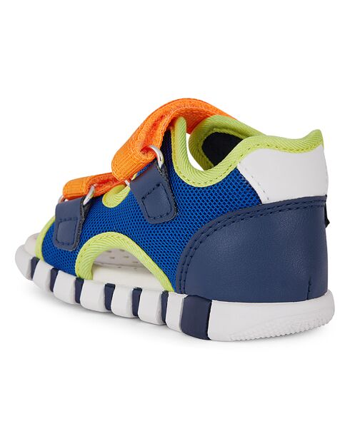 Sandales Iupidoo bleu royal/orange