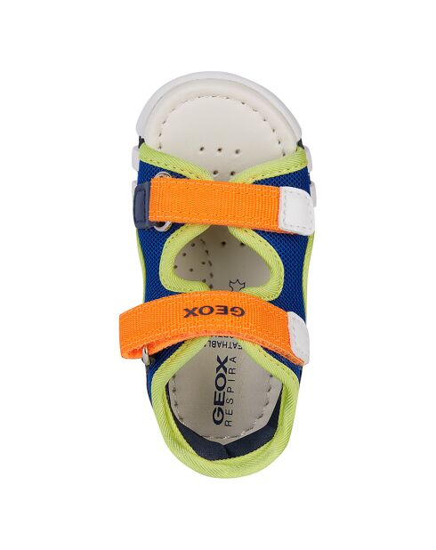 Sandales Iupidoo bleu royal/orange