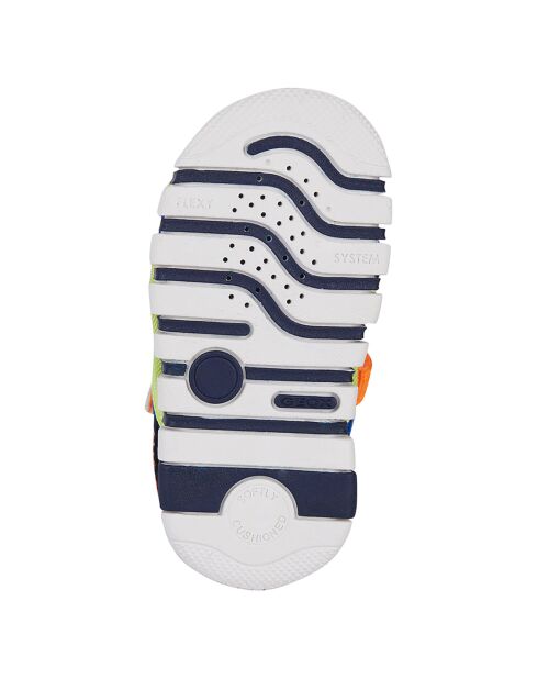 Sandales Iupidoo bleu royal/orange