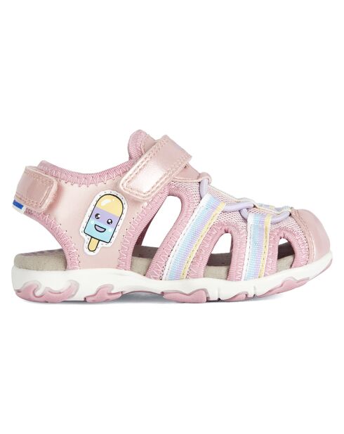 Sandales Flaffee rose pâle