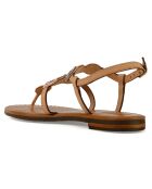 Sandales en Cuir Sozy marron