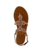 Sandales en Cuir Sozy marron