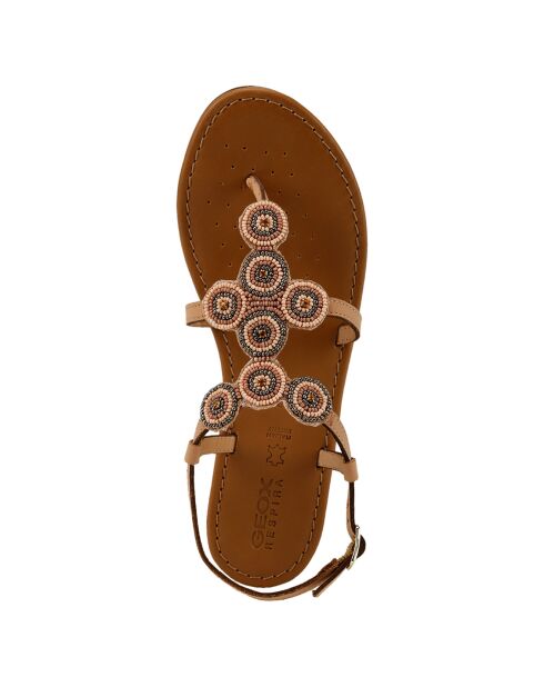 Sandali Sozy in pelle marrone