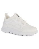 Baskets en Cuir Spherica blanches