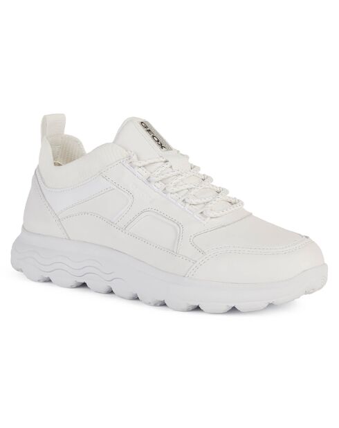 Baskets en Cuir Spherica blanches