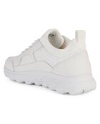 Baskets en Cuir Spherica blanches