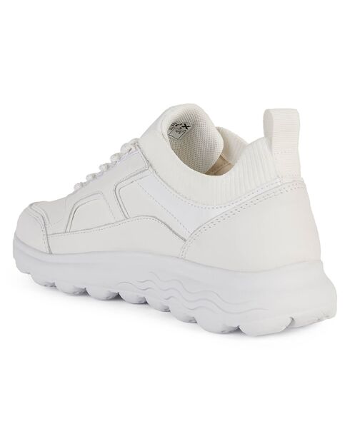 Baskets en Cuir Spherica blanches