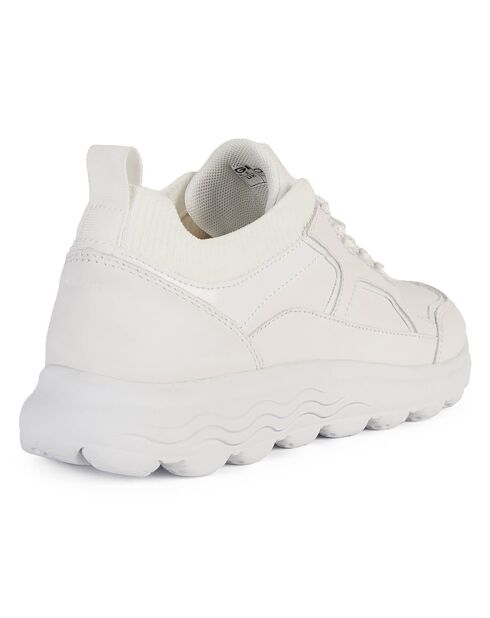 Baskets en Cuir Spherica blanches