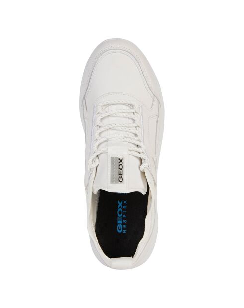 Baskets en Cuir Spherica blanches