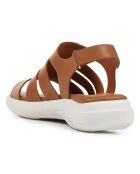 Sandales en Cuir Spherica camel
