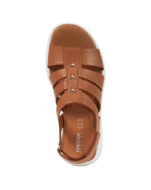 Sandales en Cuir Spherica camel