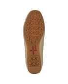 Mocassins en Cuir Kosmopolis doré pâle