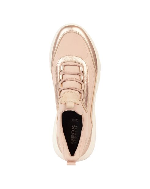 Baskets Spherica nude/rose doré