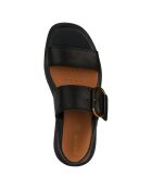 Sandales en Cuir Spherica noires - Talon 5.5 cm