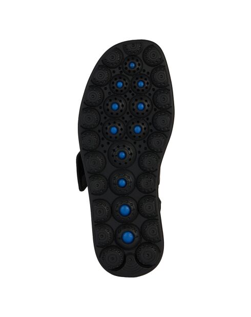 Sandales en Cuir Spherica noires - Talon 5.5 cm
