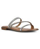 Sandales en Cuir Sozy argentées