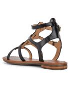 Sandales en Cuir Sozy noires