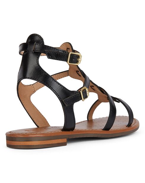 Sandales en Cuir Sozy noires