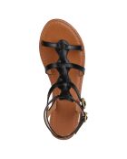 Sandales en Cuir Sozy noires