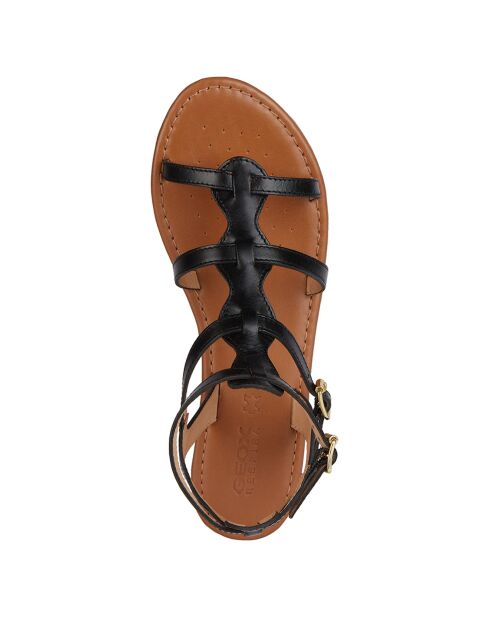 Sandales en Cuir Sozy noires