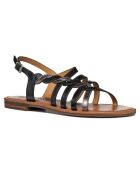 Sandales en Cuir Sozy noires