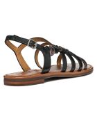 Sandales en Cuir Sozy noires