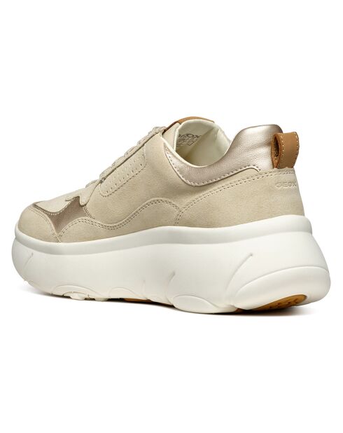 Baskets en Cuir Nebula sable clair - Talon 4.5 cm