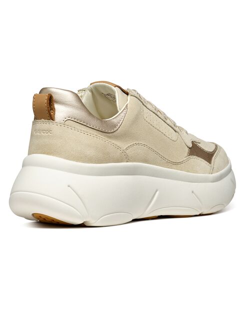 Baskets en Cuir Nebula sable clair - Talon 4.5 cm