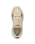 Baskets en Cuir Nebula sable clair - Talon 4.5 cm