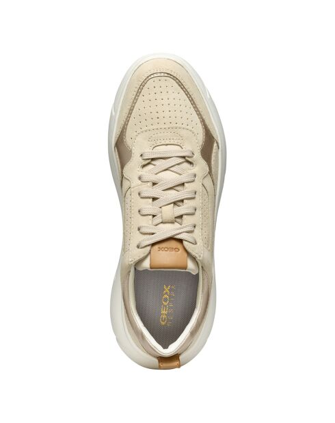 Baskets en Cuir Nebula sable clair - Talon 4.5 cm