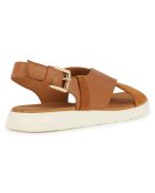 Sandales Dandra cognac
