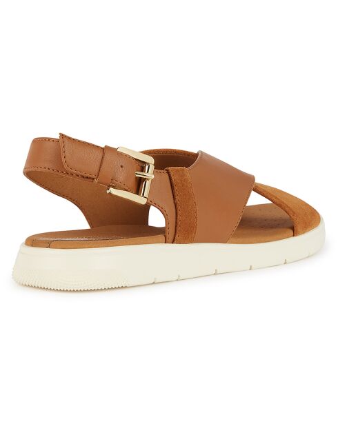 Sandales Dandra cognac