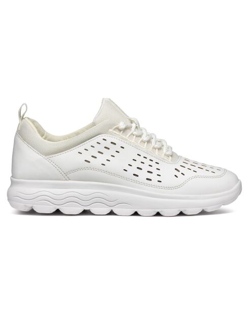 Baskets en Cuir Spherica blanches