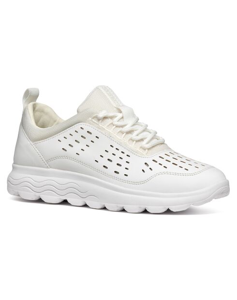 Baskets en Cuir Spherica blanches